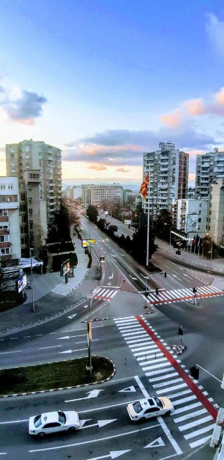 Skopje City Centar Apartment Near Marriott Экстерьер фото