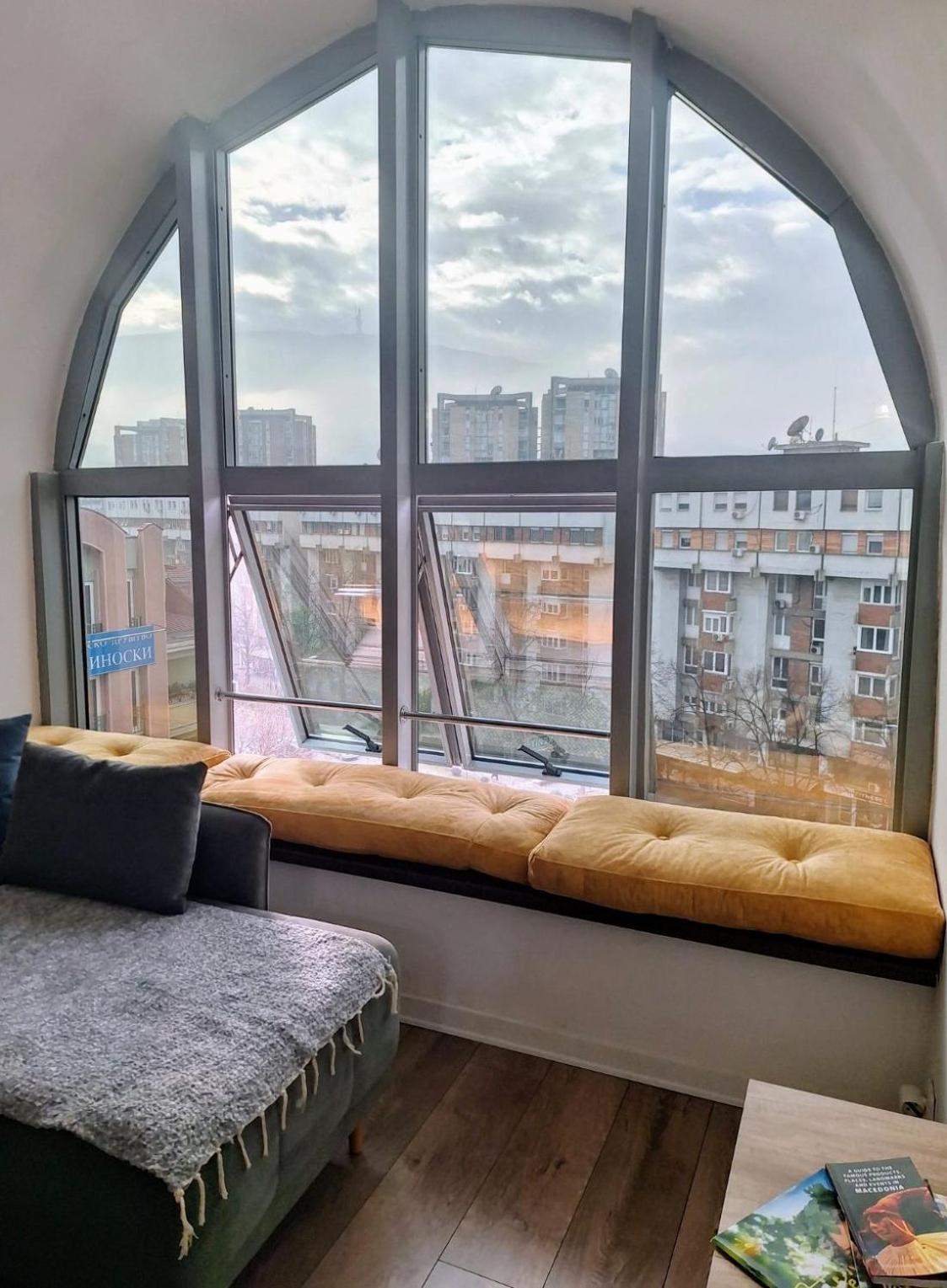 Skopje City Centar Apartment Near Marriott Экстерьер фото